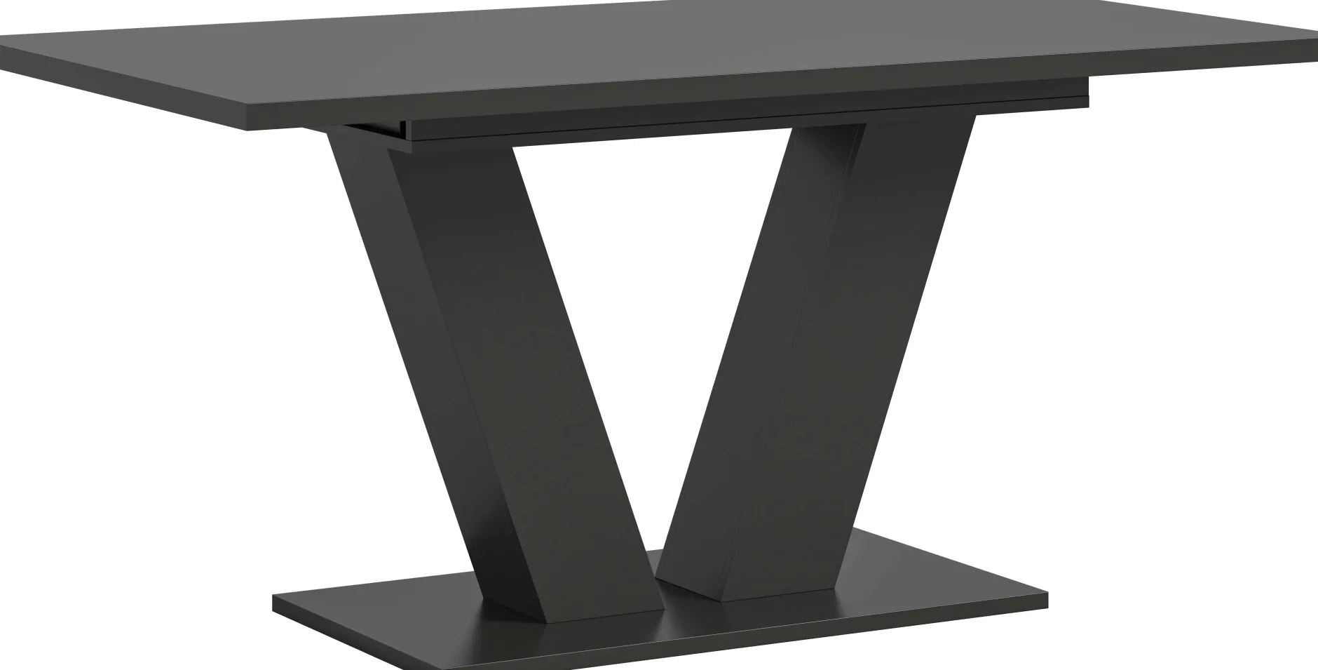 Esstisch Motion Emob - grau FSC-Spaanplatte - 150-190x76x90 cm