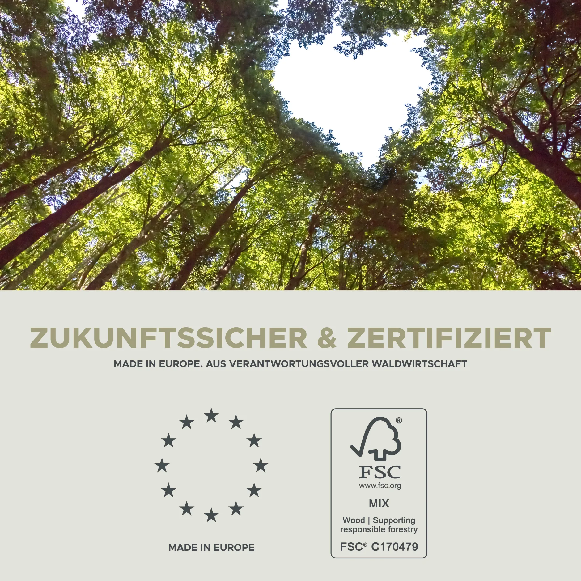 Esstisch Motion Emob - grau FSC-Spaanplatte - 150-190x76x90 cm