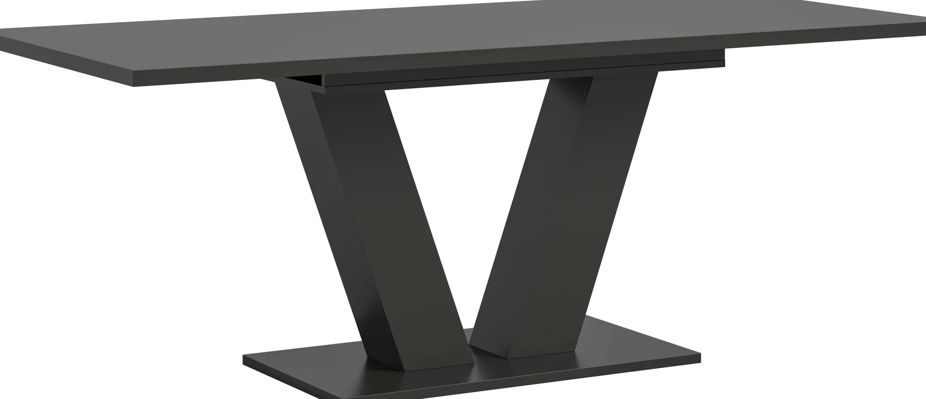 Esstisch Motion Emob - grau FSC-Spaanplatte - 150-190x76x90 cm