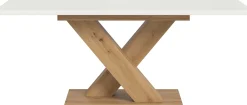 Esstisch Motion Emob – weiß/Artisan – 150-190x76x90 cm