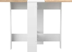 Esstisch Papillon 103 cm - weiß/Eiche