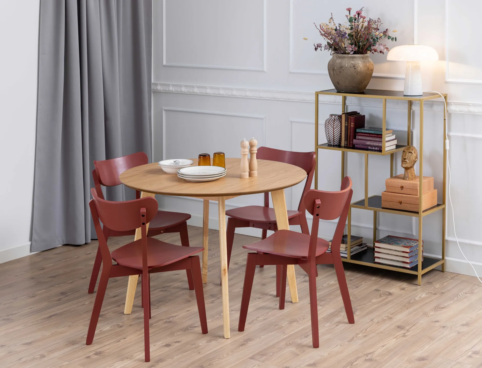 Esstisch Roxby Ø105 cm - Eiche
