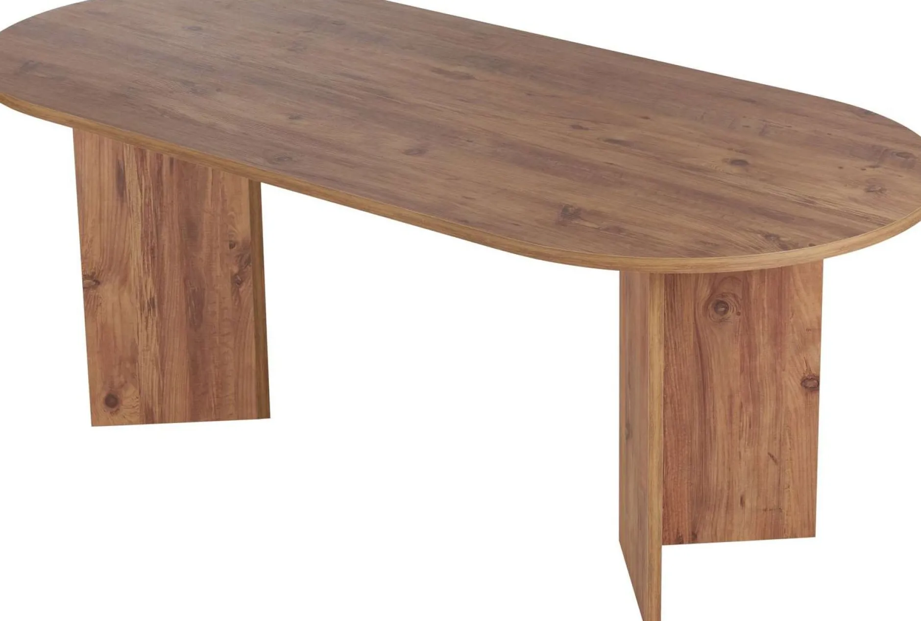Esstisch Sabella - 100% MELAMINE - Atlantik-Kiefer - 75 x 90 x 200 cm