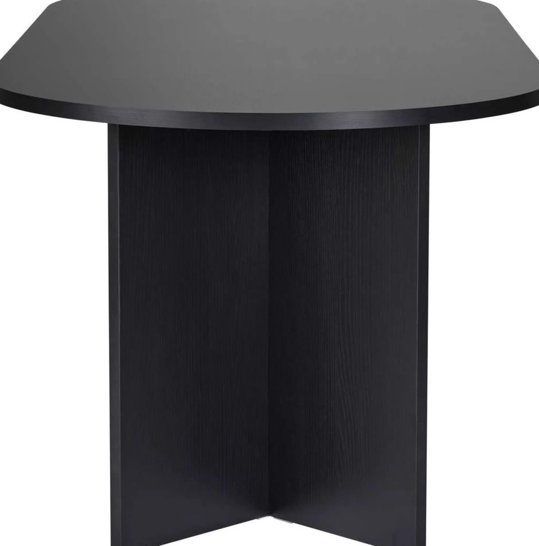 Esstisch Sabella - 100% MELAMINE - Holzschwarz - 75 x 90 x 200 cm