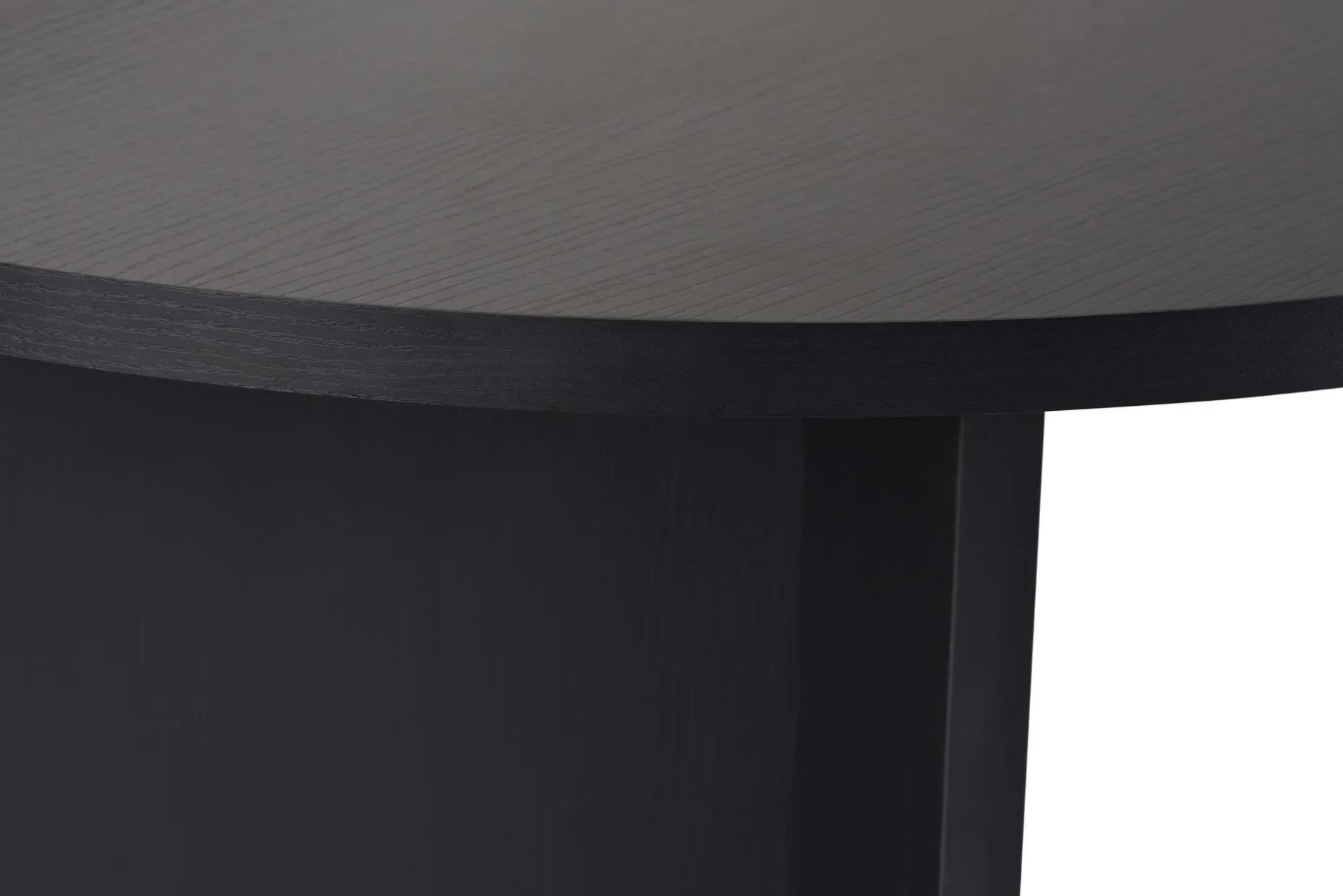 Esstisch Sabella - 100% MELAMINE - Holzschwarz - 75 x 90 x 200 cm