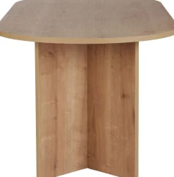 Esstisch Sabella - 100% MELAMINE - Saphireiche - 75 x 90 x 200 cm
