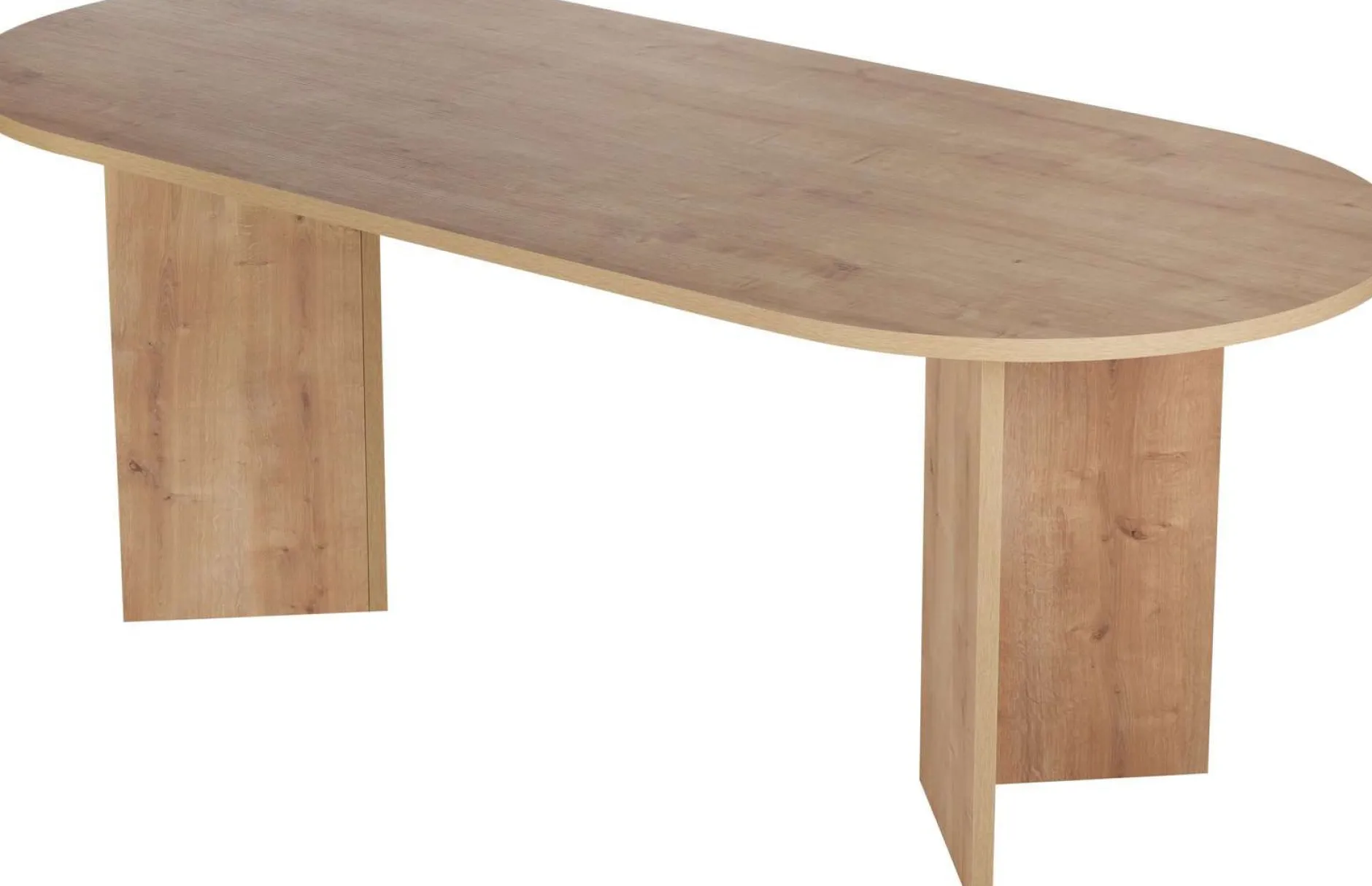 Esstisch Sabella - 100% MELAMINE - Saphireiche - 75 x 90 x 200 cm