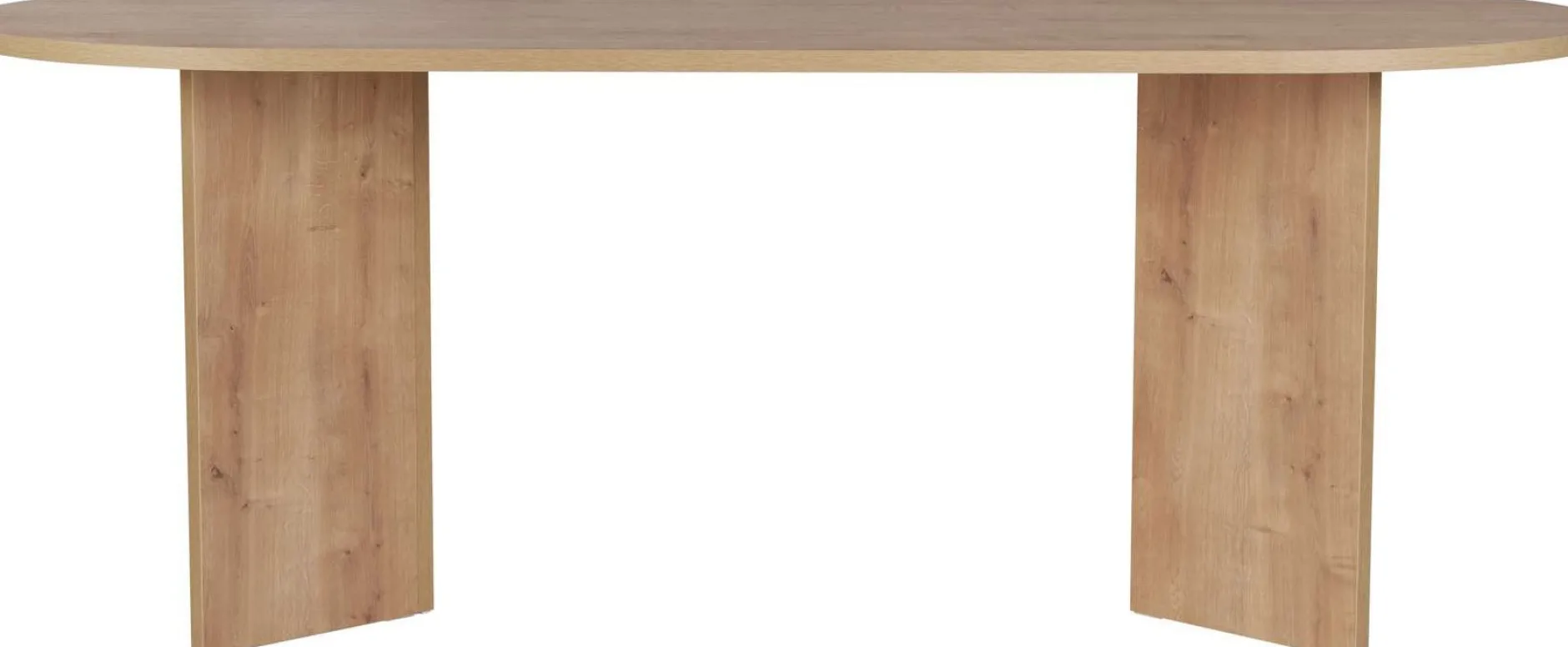 Esstisch Sabella - 100% MELAMINE - Saphireiche - 75 x 90 x 200 cm