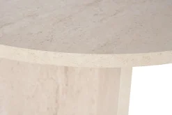 Esstisch Sabella - 100% MELAMINE - Travertin - 75 x 90 x 200 cm