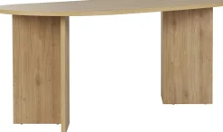 Esstisch Sablin - 100% MELAMINE - Cadiz-Eiche - 75 x 90 x 180 cm