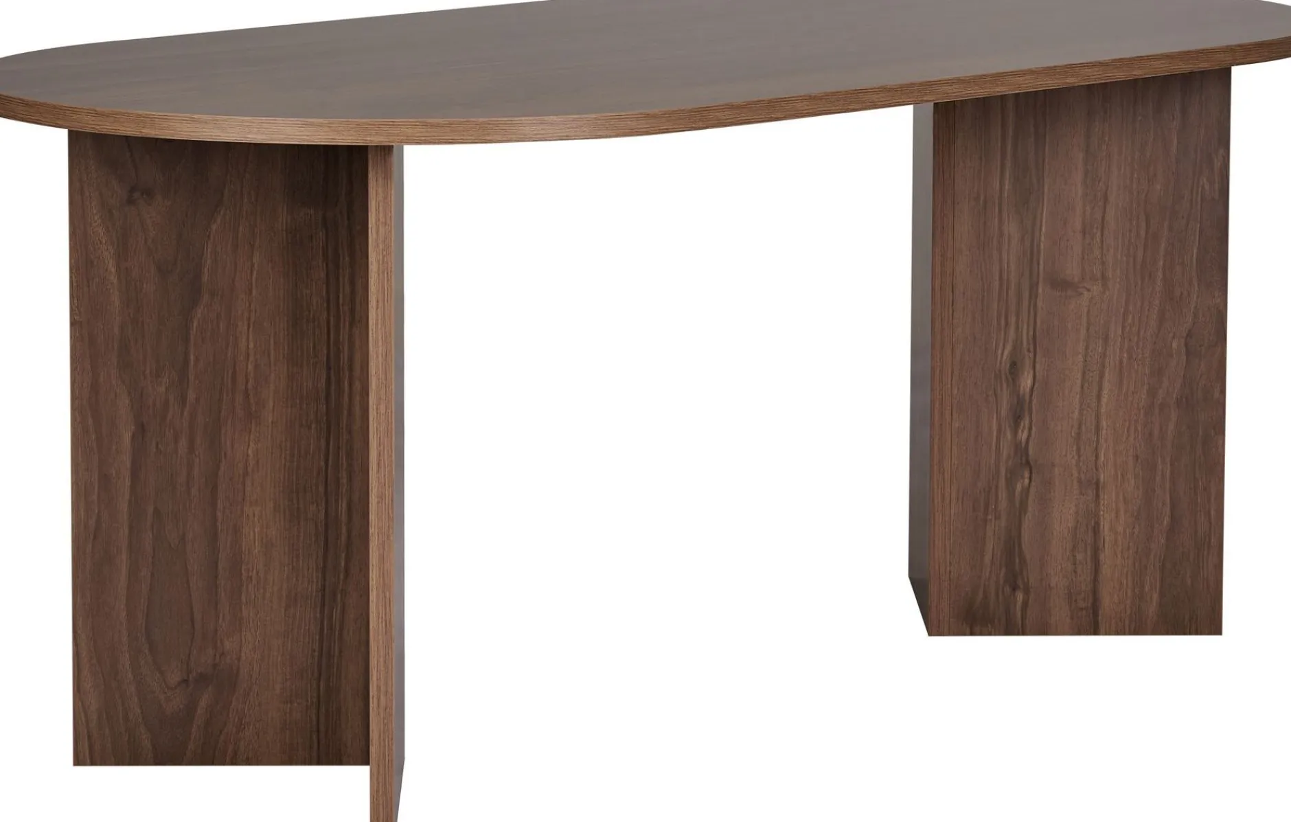 Esstisch Sablin - 100% MELAMINE - Walnuss - 75 x 90 x 180 cm