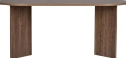 Esstisch Sablin - 100% MELAMINE - Walnuss - 75 x 90 x 180 cm