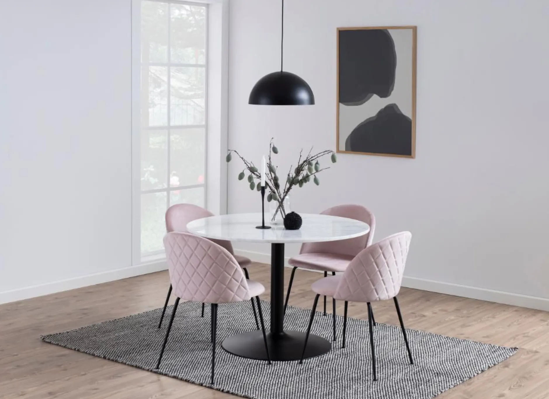 Esstisch Tarro ø110cm - schwarz