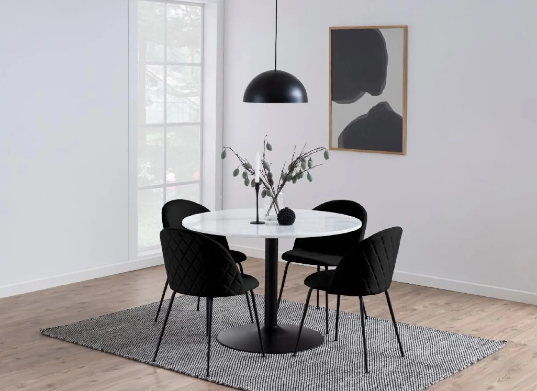 Esstisch Tarro ø110cm - schwarz