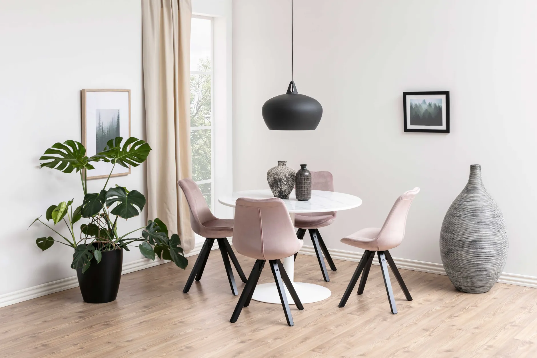 Esstisch Tarro ø110cm - weiß