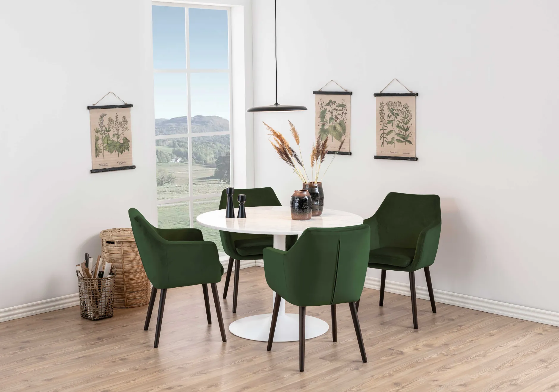 Esstisch Tarro ø110cm - weiß
