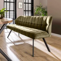 Esszimmerbank Baena | 180 x 59 x 84 | Grün