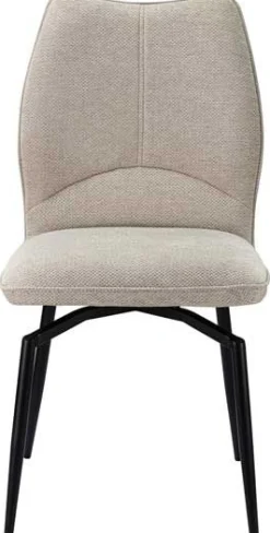 Esszimmer-Drehstuhl Lara - 46x60x89cm - écru