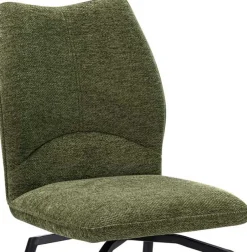 Esszimmer-Drehstuhl Lara - 46x60x89cm - grün