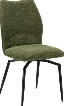 Esszimmer-Drehstuhl Lara - 46x60x89cm - grün