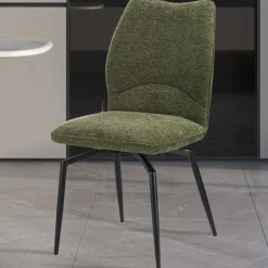 Esszimmer-Drehstuhl Lara - 46x60x89cm - grün