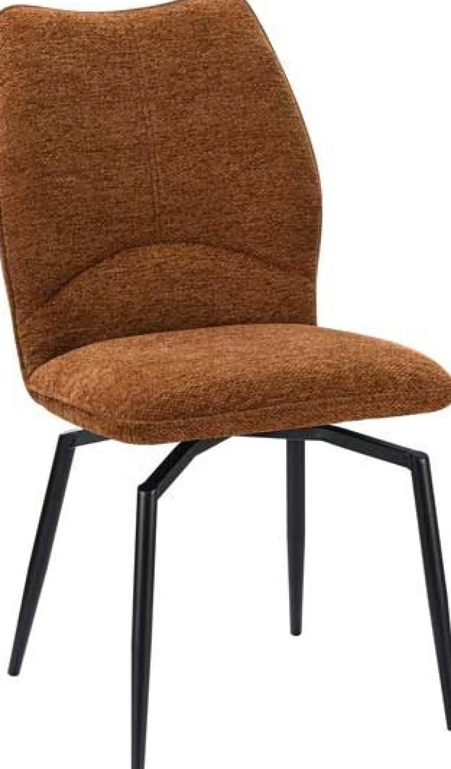 Esszimmer-Drehstuhl Lara - 46x60x89cm - Rost