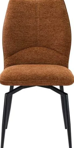Esszimmer-Drehstuhl Lara - 46x60x89cm - Rost