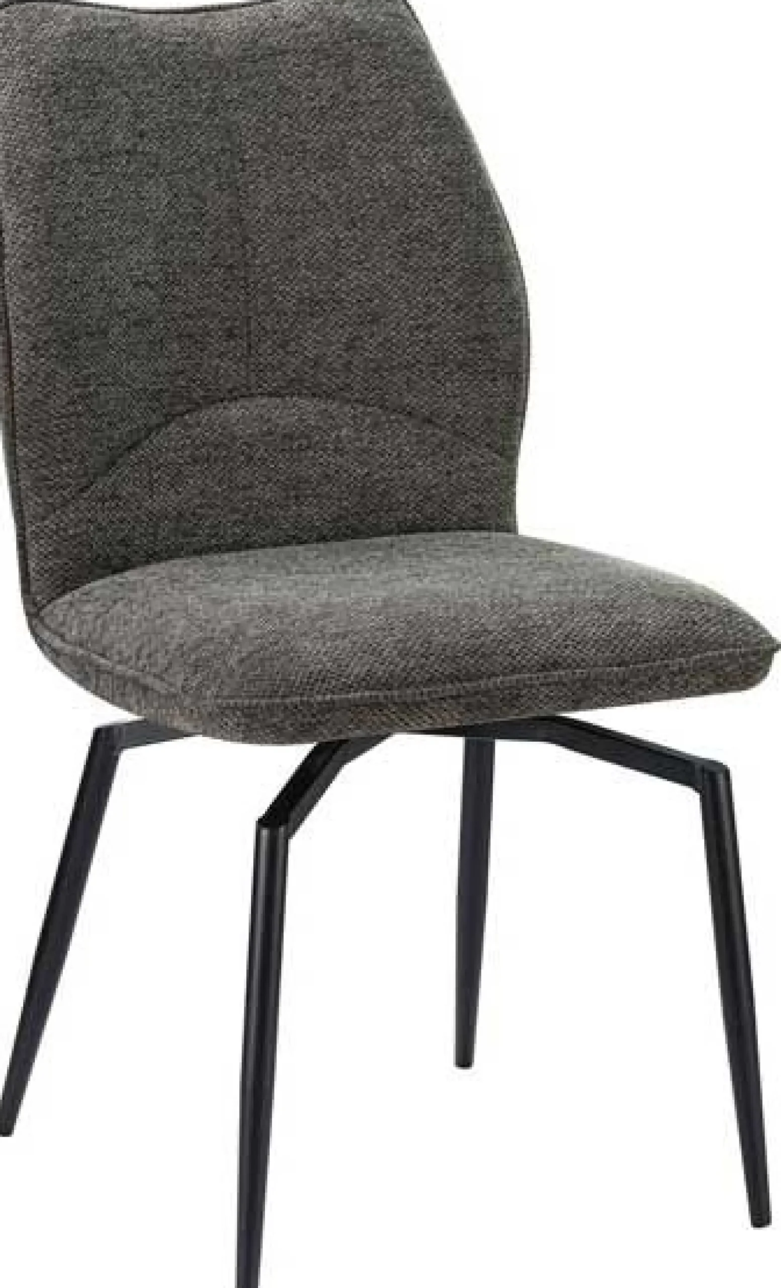Esszimmer-Drehstuhl Lara - 46x60x89cm - grau