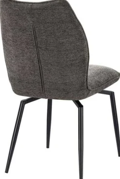 Esszimmer-Drehstuhl Lara - 46x60x89cm - grau