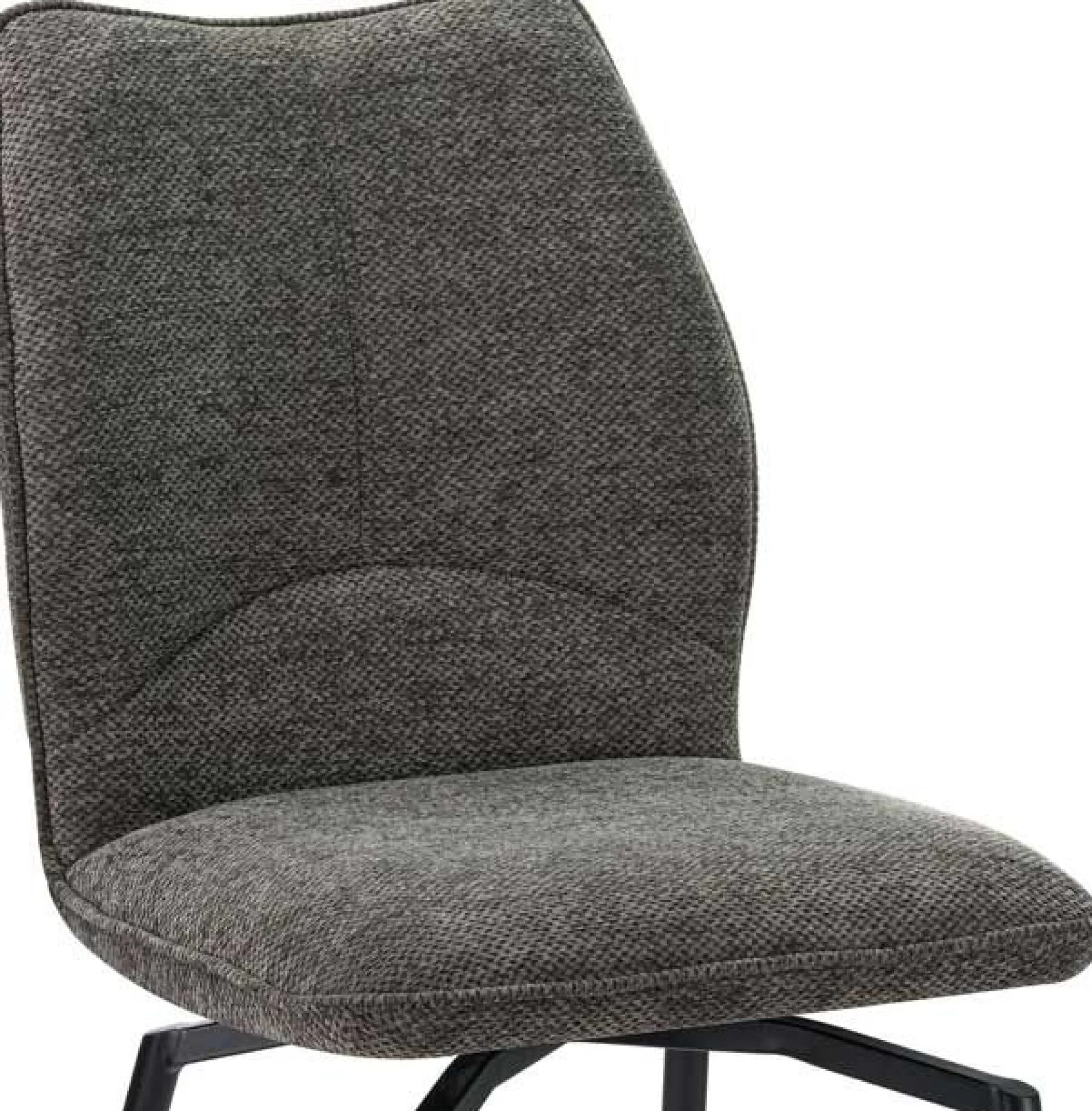 Esszimmer-Drehstuhl Lara - 46x60x89cm - grau