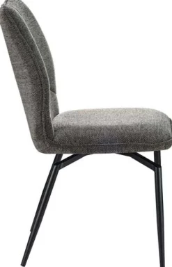 Esszimmer-Drehstuhl Lara - 46x60x89cm - grau