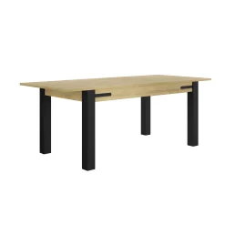 Esszimmergarnitur Kork | Esstisch, Vitrine, Anrichte | Gold Oak Design
