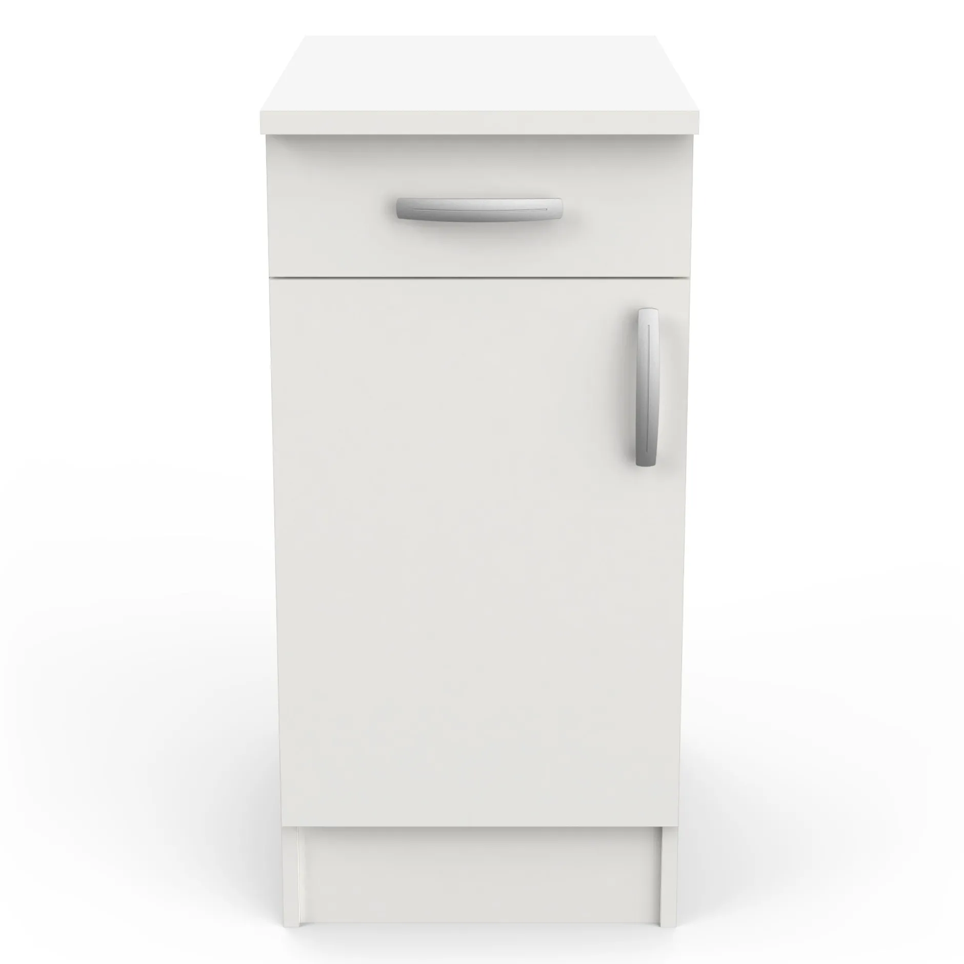 Esszimmergarnitur Nova - Hängeschrank, Seitenschrank, Küchenschrank, Wandschrank & Säulenschrank - Weiß/MDF