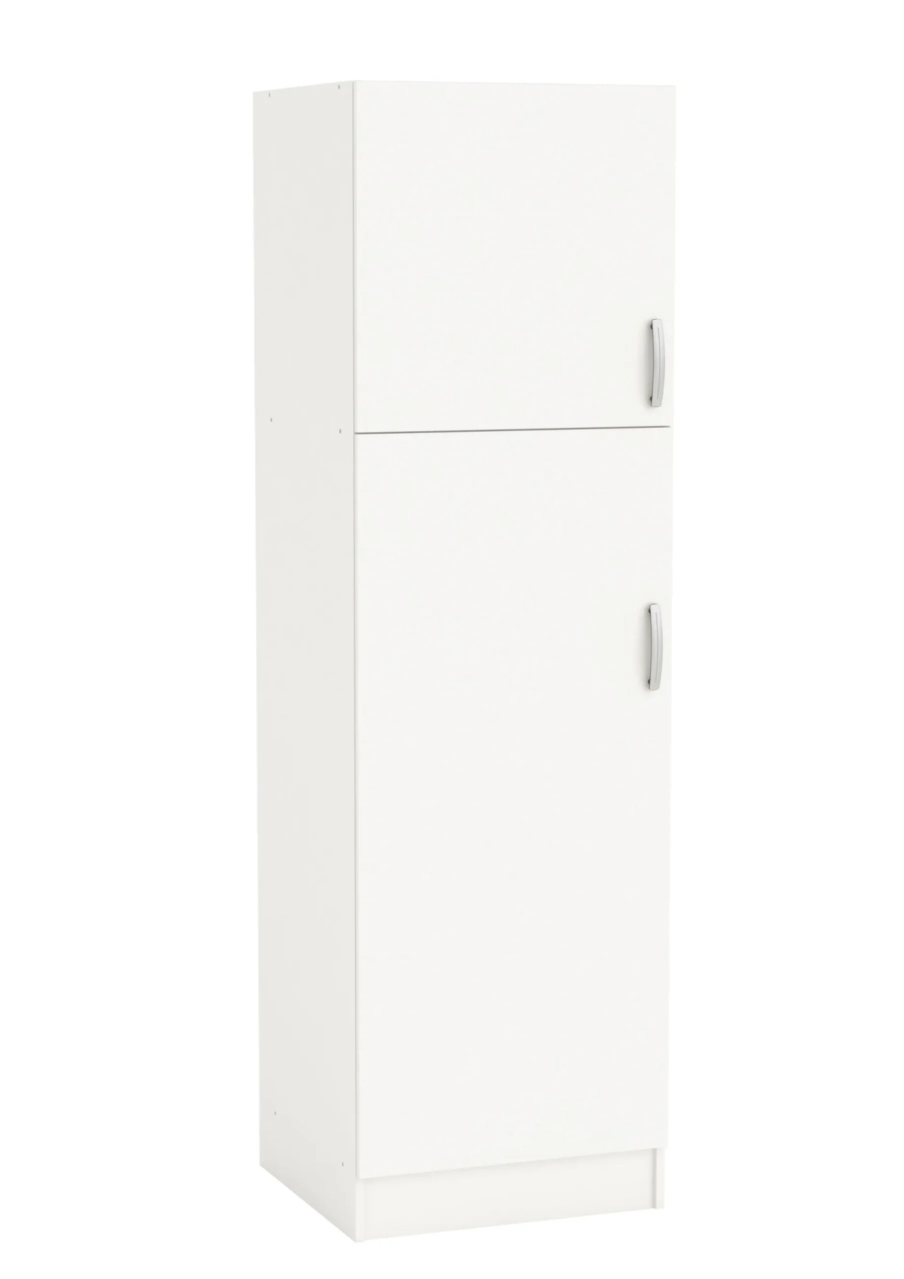 Esszimmergarnitur Nova - Hängeschrank, Seitenschrank, Küchenschrank, Wandschrank & Säulenschrank - Weiß/MDF