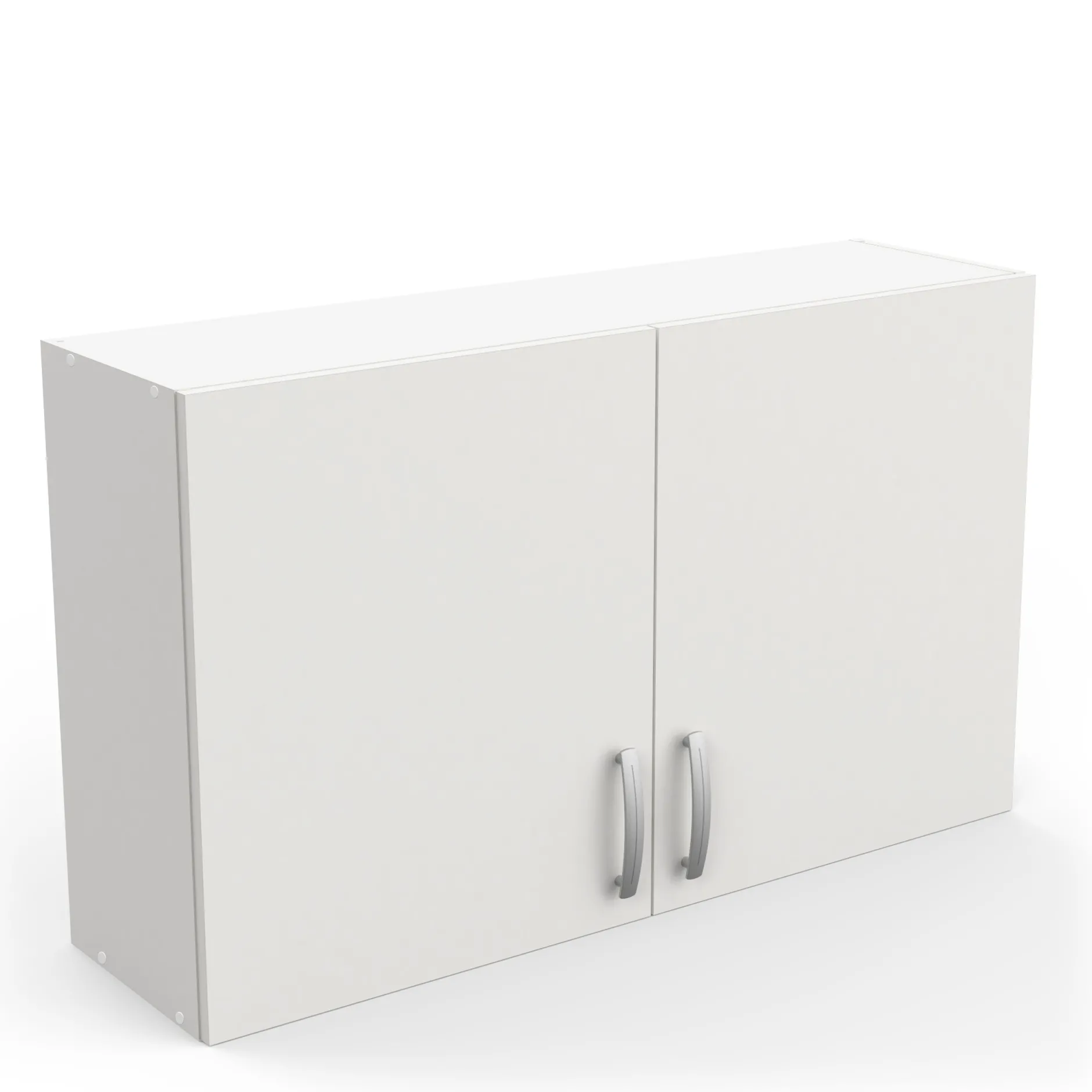 Esszimmergarnitur Nova - Küchenschrank & Oberschrank - Weiß/MDF