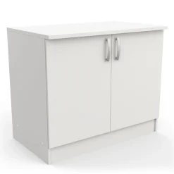 Esszimmergarnitur Nova - Küchenschrank & Oberschrank - Weiß/MDF