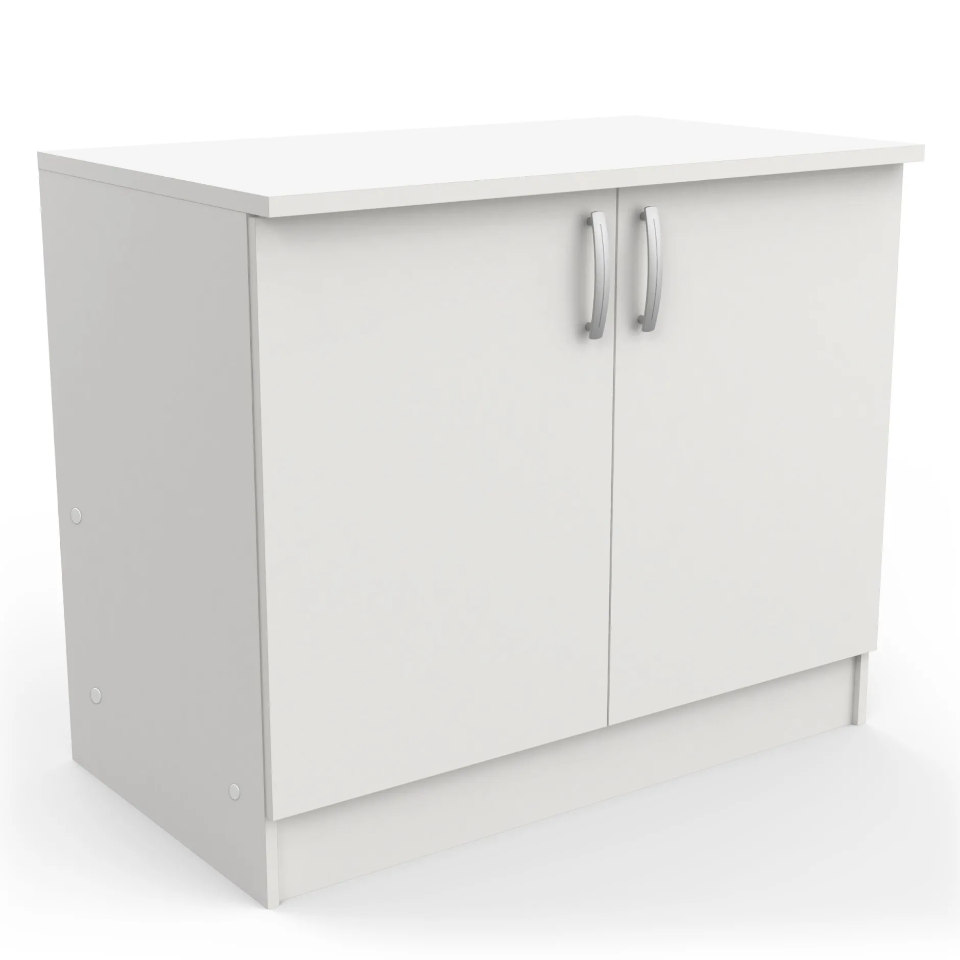 Esszimmergarnitur Nova - Küchenschrank & Oberschrank - Weiß/MDF