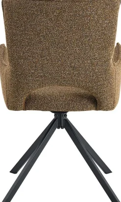 Esszimmerstuhl Billy - 58x60x88cm - drehbar - Rost