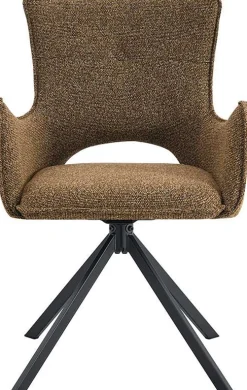 Esszimmerstuhl Billy - 58x60x88cm - drehbar - Rost