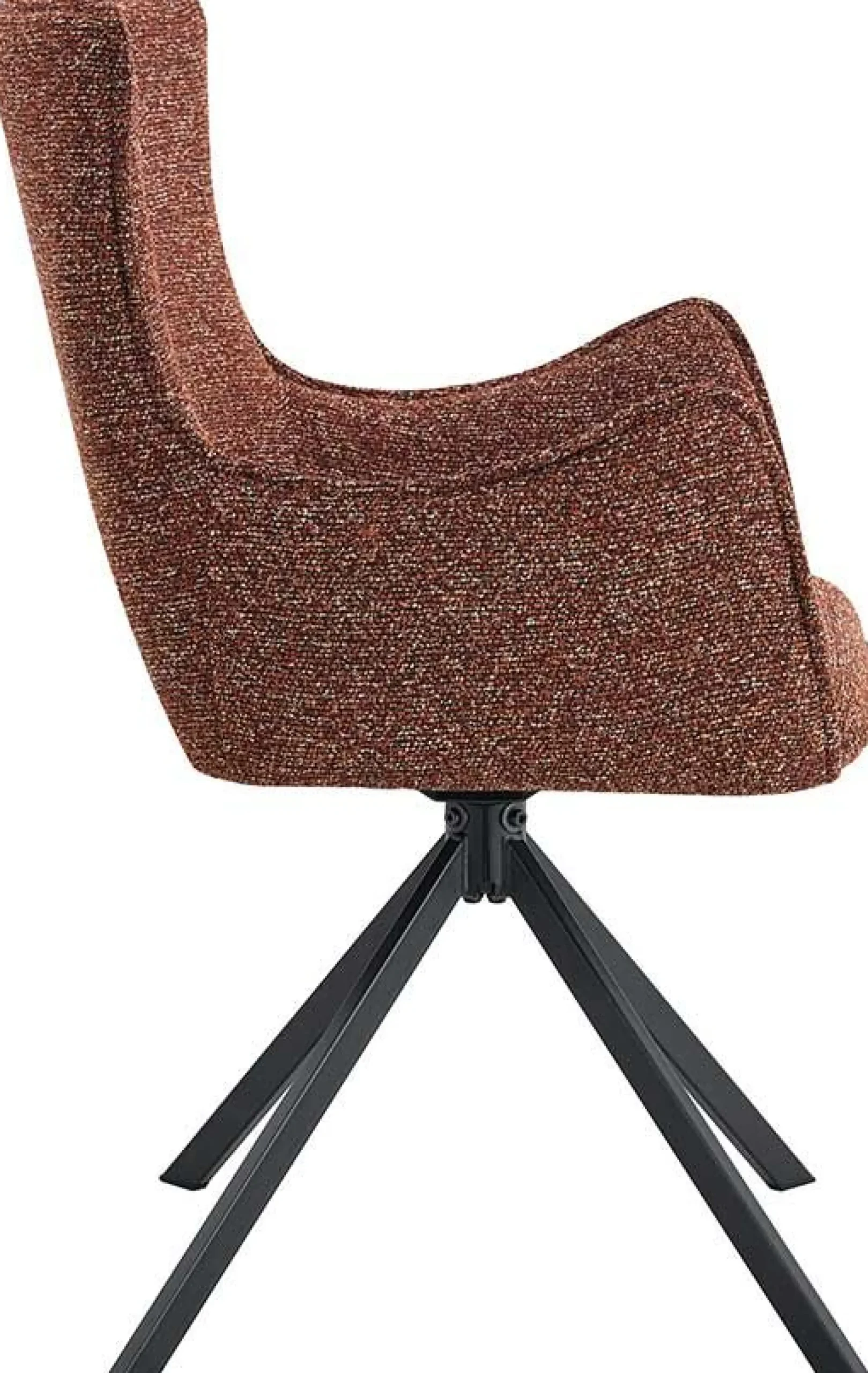 Esszimmerstuhl Billy - 58x60x88cm - drehbar - rot