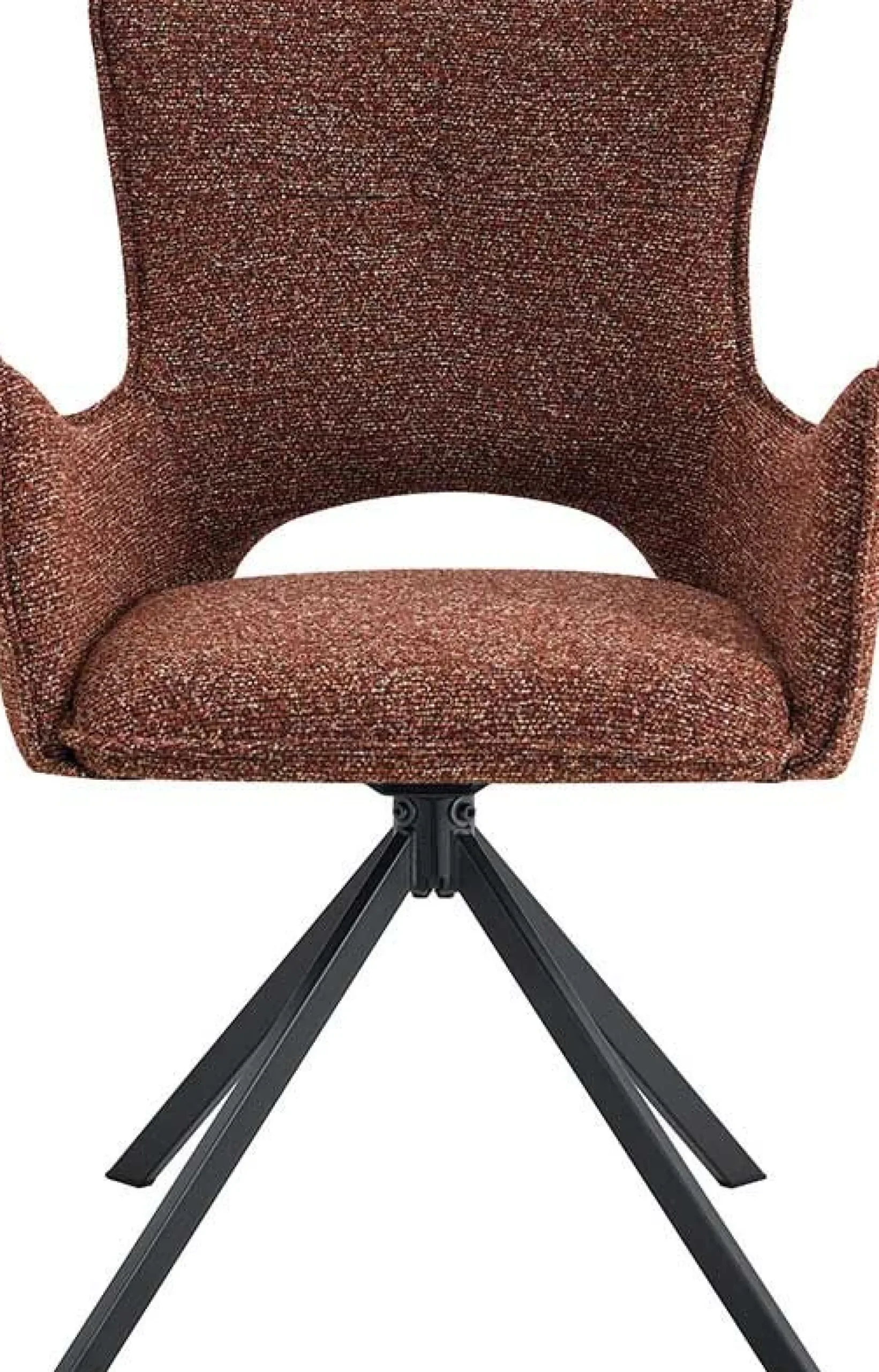 Esszimmerstuhl Billy - 58x60x88cm - drehbar - rot
