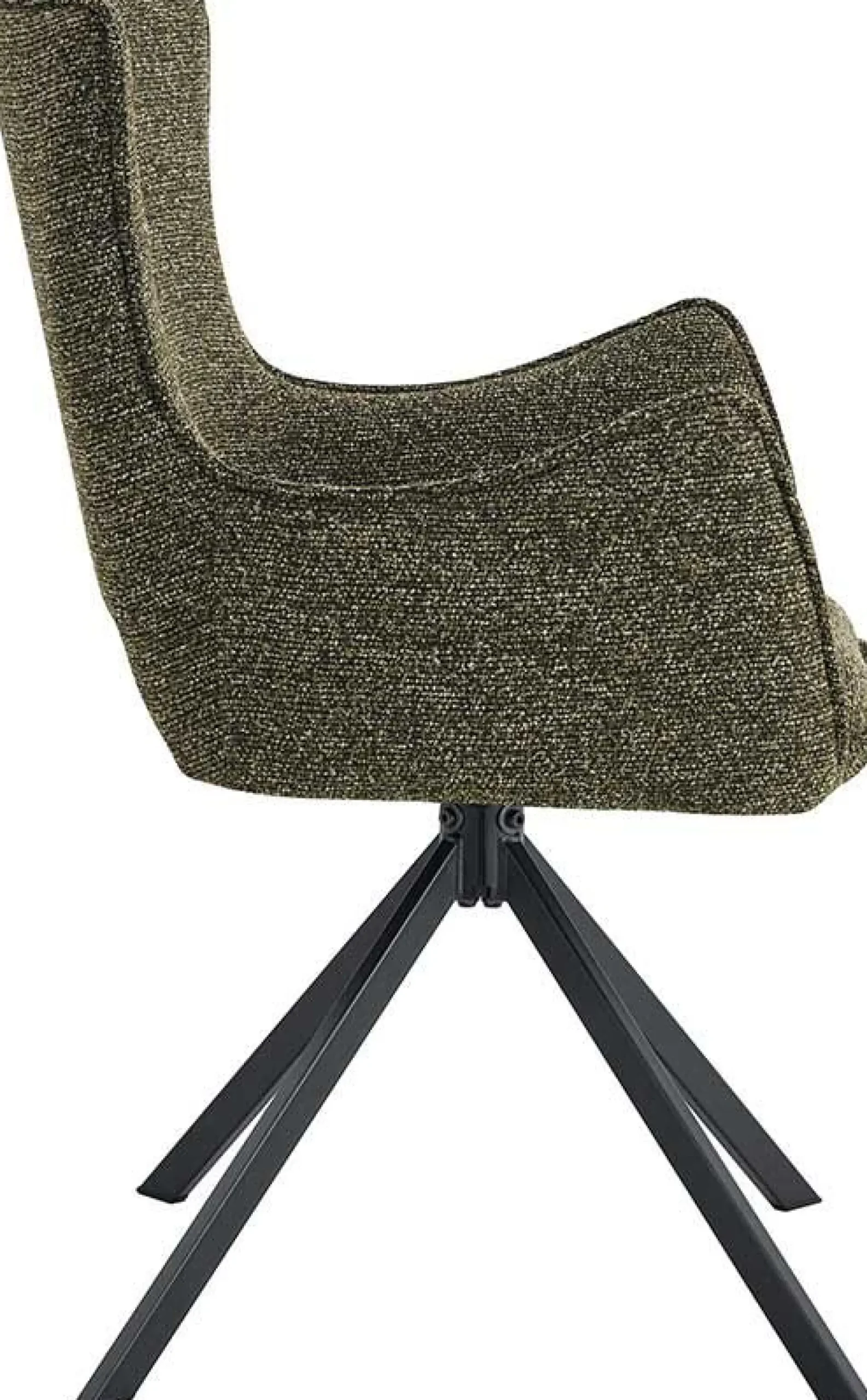Esszimmerstuhl Billy - 58x60x88cm - drehbar - grün