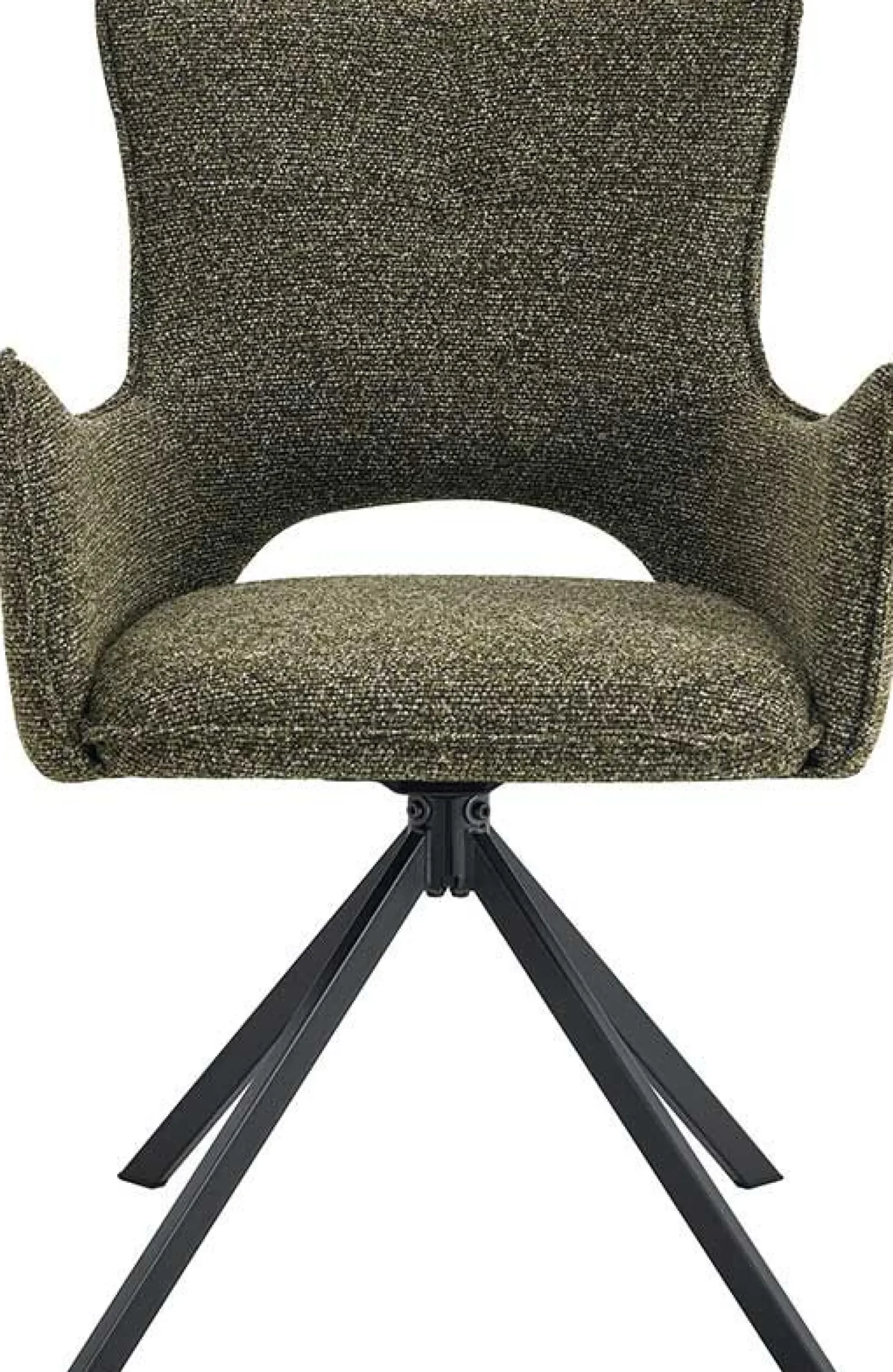Esszimmerstuhl Billy - 58x60x88cm - drehbar - grün