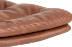 Esszimmerstuhl Dean - 47x57x85cm - Kunstleder - cognac