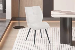 Esszimmerstuhl Faye - 49x65x89cm - ecru