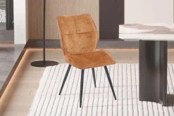 Esszimmerstuhl Faye - 49x65x89cm - gold