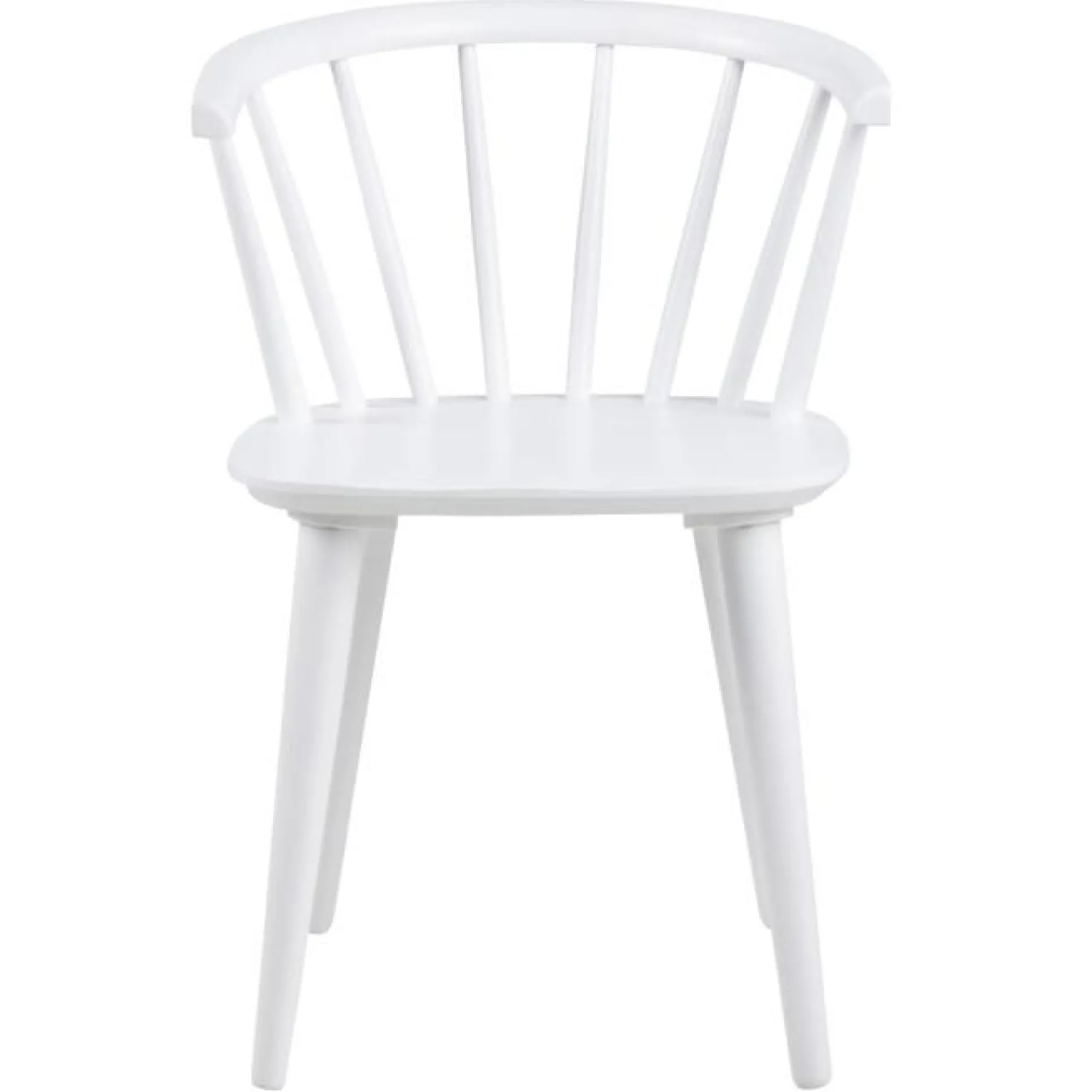 Esszimmerstuhl Ida - 51x51x75cm - Gummiholz - weiß