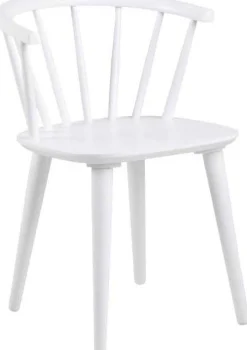 Esszimmerstuhl Ida - 51x51x75cm - Gummiholz - weiß