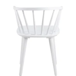Esszimmerstuhl Ida - 51x51x75cm - Gummiholz - weiß