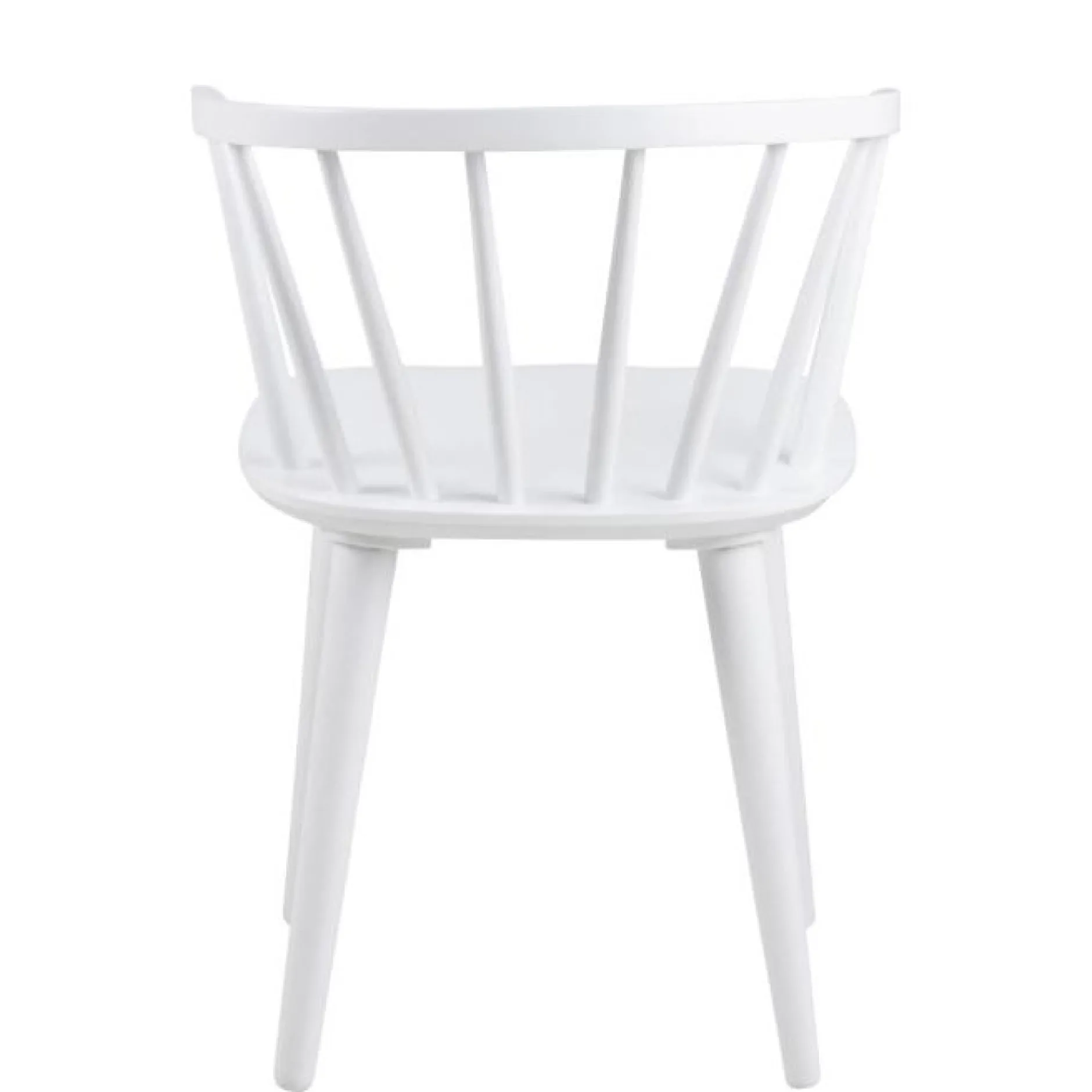 Esszimmerstuhl Ida - 51x51x75cm - Gummiholz - weiß
